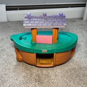 Vintage Y2K 2002 Fisher-Price Little People Noah's Ark Playset